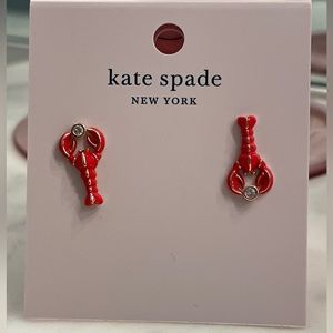 Kate Spade Lobster earrings